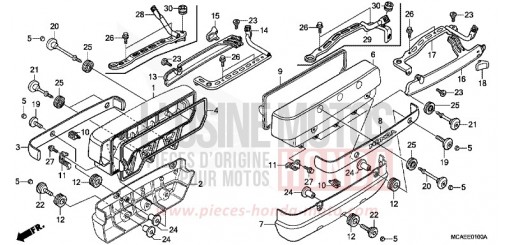 COUVERCLE DE CULASSE GL1800F de 2015